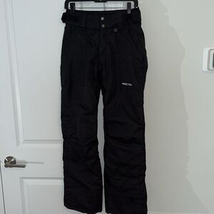 Black women’s ARCTIX performance insulated ski winter waterproof snowboard pants